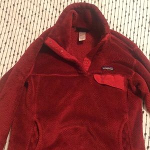 Red Patagonia Pullover M